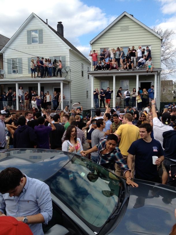 A party at Rutgers gets out of hand
